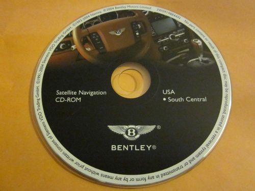 2004 2005 2006 bentley continental navigation cd oem south central