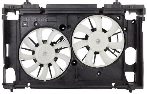 Brand new radiator or condenser cooling fan assembly fits lexus ct200h