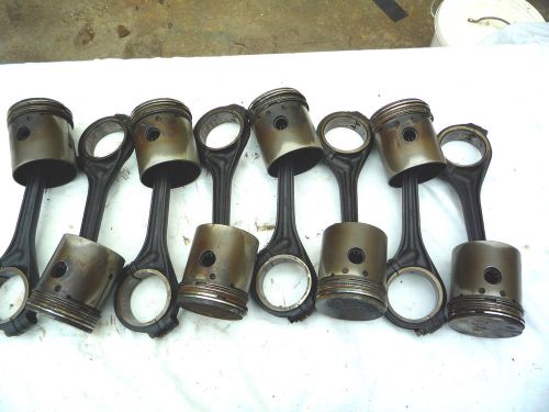 1937-1948 cadillac lasalle con connecting rods and pistons 322 348