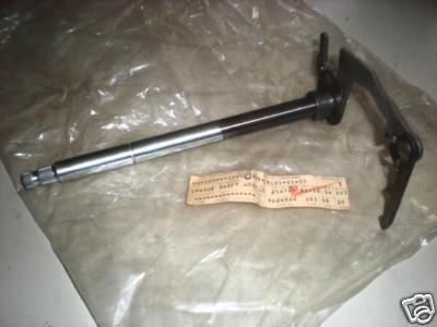 Nos yamaha dt125a transmission shift shaft 248-18101-01