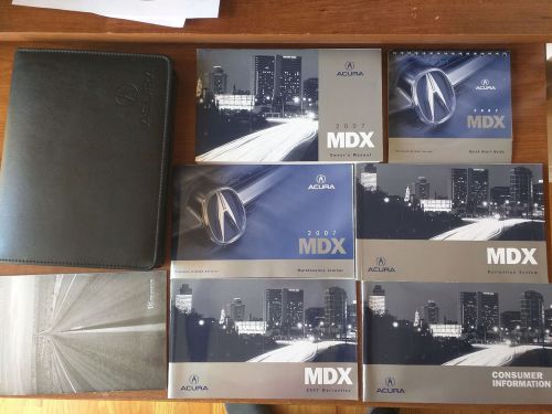 2007 acura mdx owner manual