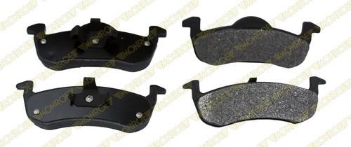 Monroe fx1279 brake pad or shoe, rear-monroe prosolution semi-metallic brake pad