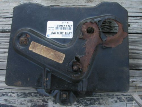 Camaro oem steel battery tray p/n 3967157  70 71 72 73 74 75 76 77 78 79 80 81