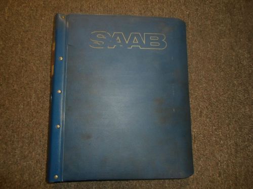 1979 80 82 84 1986 saab 900 front assembly brakes trans service manual factory