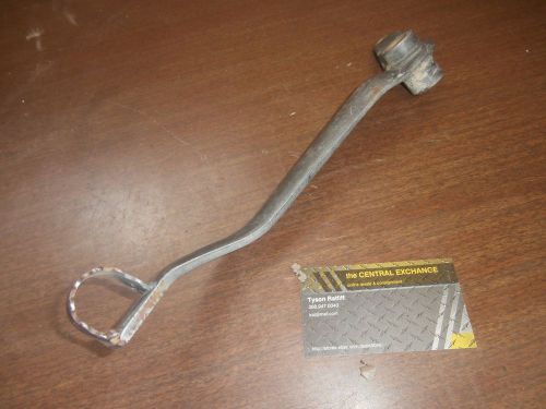 87 honda fourtrax trx 250x trx250x genuine brake pedal peg step lever rear rh