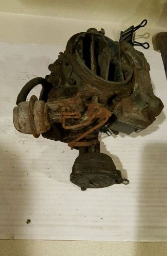 Used original gm part 7045114 rochester 2bbl carburetor chevrolet