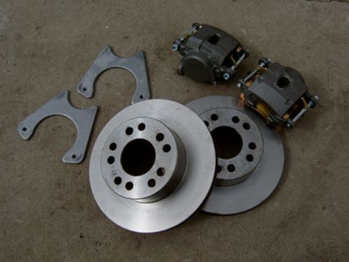 9&#034; ford rear disc brake kit setup - ford - chevy