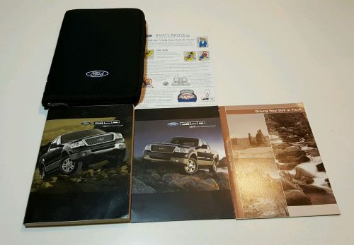 2006 ford f-150 owners manual lariat xlt limited fx4 fx2 stx king ranch 4x4 2wd