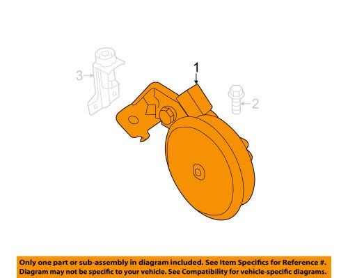 Kia oem 13-15 optima anti-theft-horn 966303s000