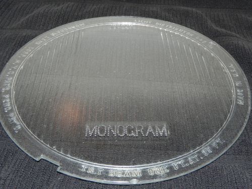 Monogram headlight glass lens 8&#034; + 6 15/16&#034; 1920&#039;s replacement original