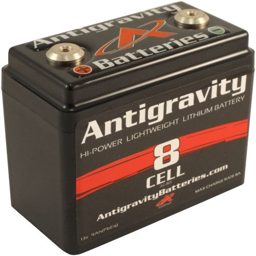 High power light weight 8 cell lithium ion motorcycle battery 240cca up 2 1200cc