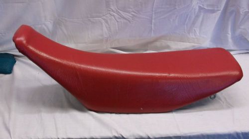 1990 honda cr 250 r original dirt bike seat red