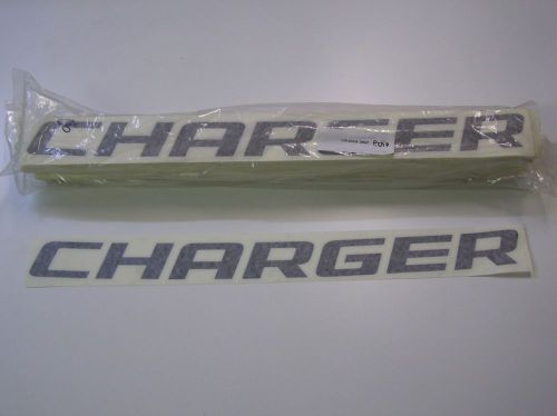 10 dodge charger 2.5x26 cot 07 rear decal b/w authentic nascar racecar 082015-13