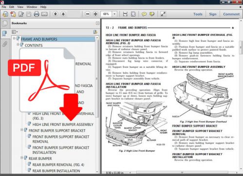 Chrysler voyager 1991 - 1995 factory oem servi ce repair workshop manual