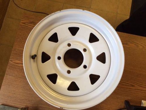 13&#034; trailer wheel with valve stem 5 on 4.5&#034; lug pattern 1480lb. load capacity