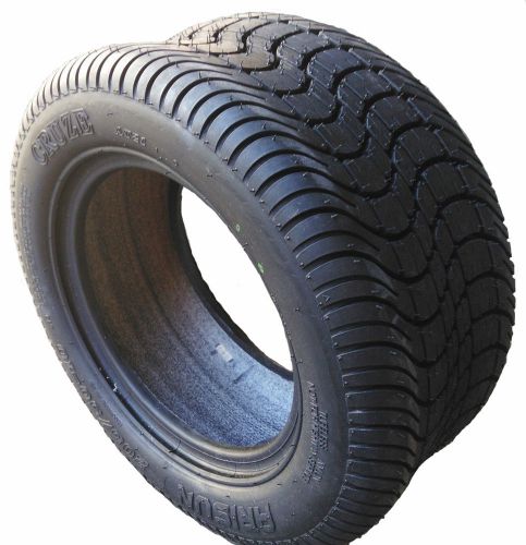 (1) arisun 205/50-10 dot street tire for ezgo, club car, yamaha golf carts