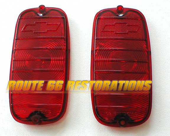 1960 1961 1962 1963 1964 1965 1966  chevy gmc truck rear tail lenses pair new