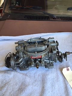 Original edelbrook carburetor - came off a plymouth 360 engine