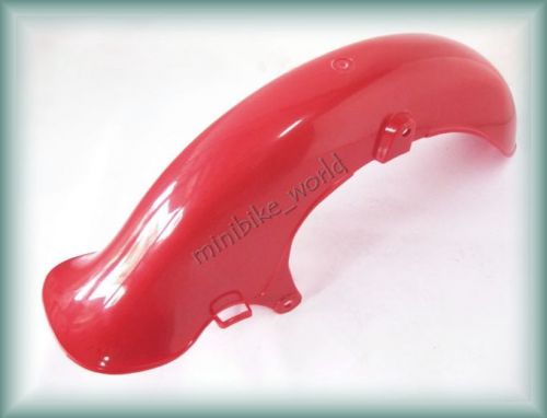 Honda c100 ca100 c105 ca105 c102 ca102 red front fender   (mi)