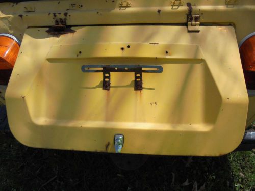 1973 to 1975 vw thing tailgate assm.