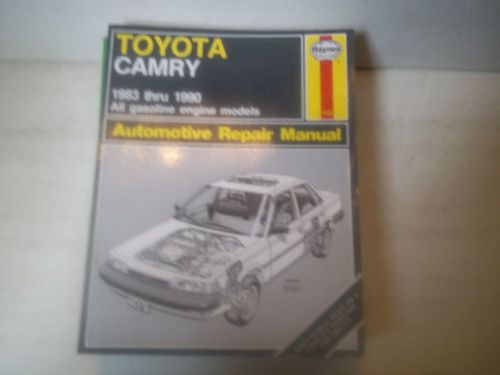 1983-90 toyota camry all gas engines models haynes  repair manual