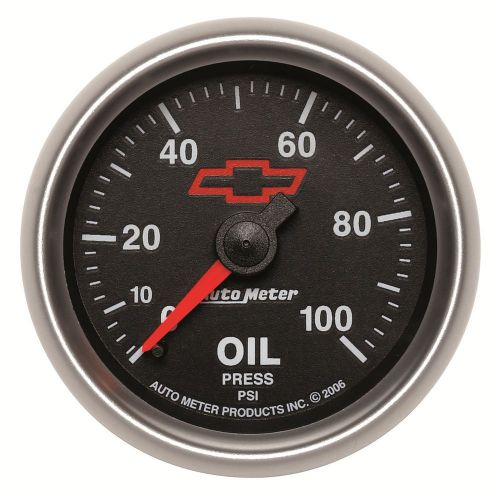 Autometer 3621-00406 gm series mechanical oil pressure gauge