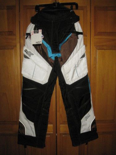 Castle x fuel insulated snowmobile pants women&#039;s m nwt new waterproof black