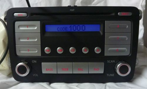 06 07 08 09 10 vw rabbit jetta am fm radio cd mp3 1k0035161c bulk 810