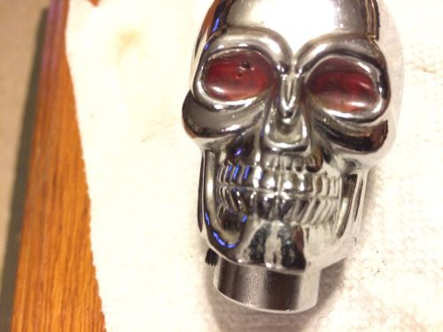 Vintage half inch skeleton crome shift knob