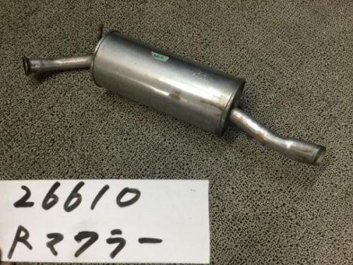 Toyota ist 2002 rear muffler [0722500]