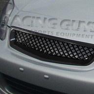 96 97 98 honda civic dx lx ex black front upper mesh style jdm grille type r 