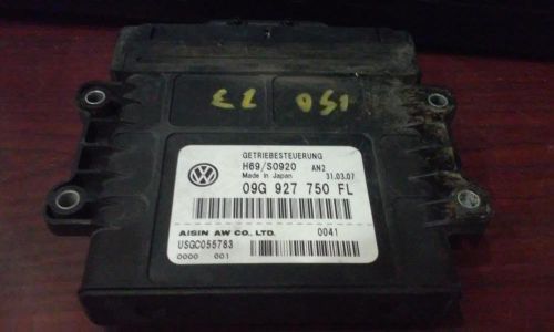 Volkswagen jetta chassis brain box transmission; (sdn), vin k (8th digit), gas