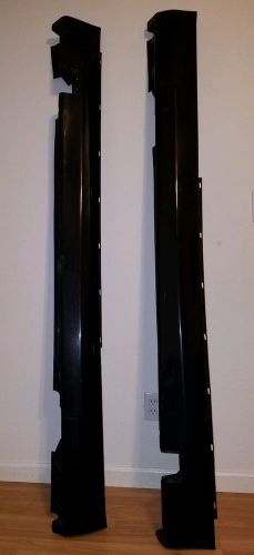 Saab viggen 2dr side  skirts  black