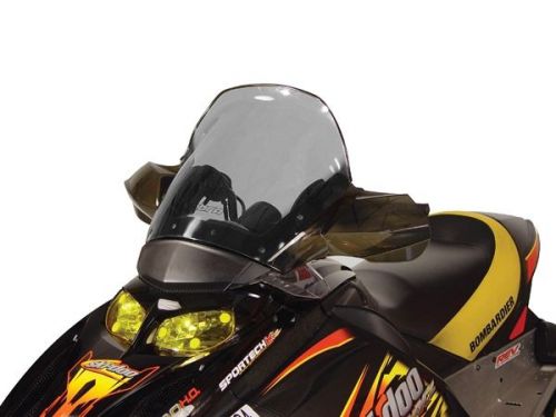 Powermadd cobra windshield 14.5&#034; fairing mount tint/black 10304012