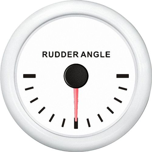 Kus rudder angle indicator gauge 12/24v boat rudder indicator 0-190Ω 52mm white