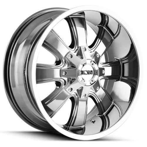 Ion 189 17x9 5x127/5x139.7 +18mm pvd chrome wheels rims