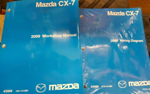 2009 mazda cx7 service workshop factory manual and electrical manual new