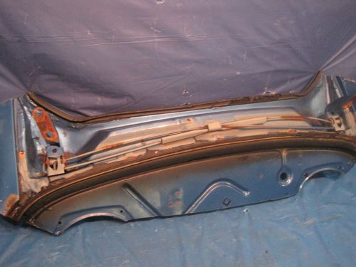 1970 - 1981 camaro z 2/8 firebird trans am trunk hinge cut out area