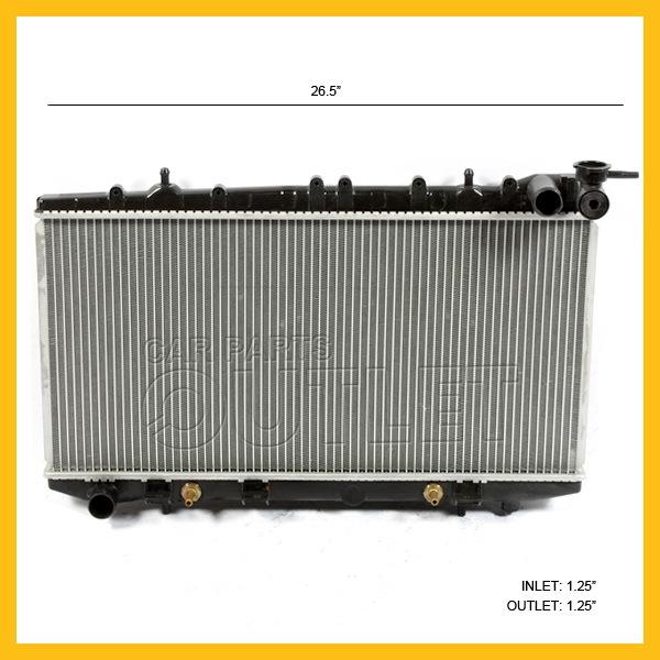 95-98 nissan 200sx new radiator in3010103 for l4 manual trans 91-93 infiniti g20