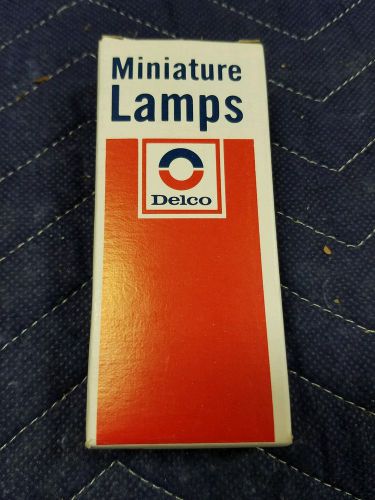 Vintage delco miniature lamps 7905l5