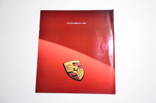 1991 porsche sales brochure