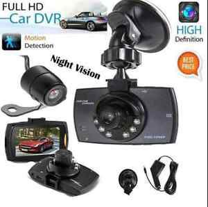 2.7&#034; full hd 1080p night vision in car lens cctv car dvr video recorder camera