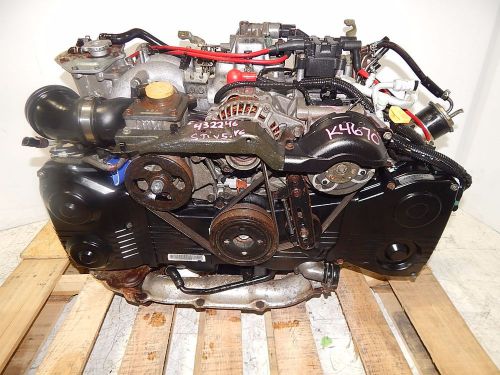 Jdm impreza gc8 sti type ra ej207dw1ke motor with vf29 ball bearing turbo 280hp