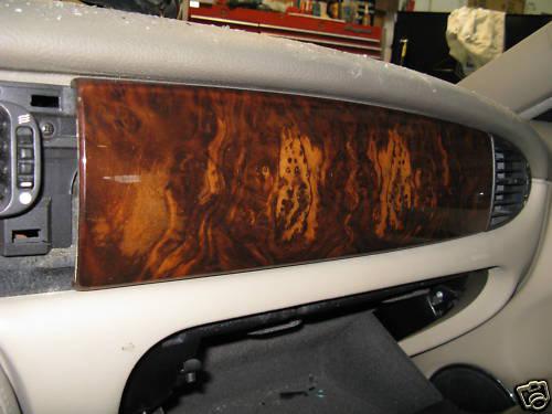 1998-1999-2000-2001-2002-2003 jaguar xj8 xj8l right passenger air bag wood trim 