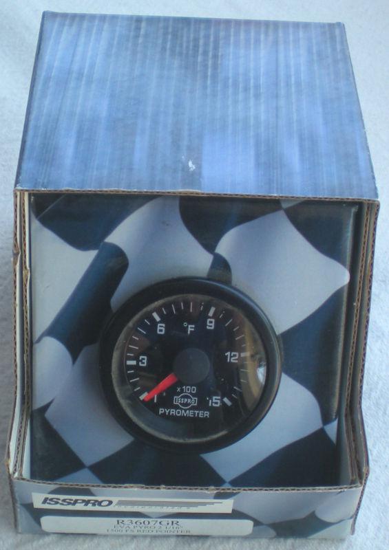 Isspro model r3607gr 1500*f pyrometer gauge - exhaust gas temperature - new