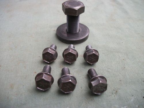 Used 1970-80&#039;s  buick harmonic balancer  bolts.  nice used parts read