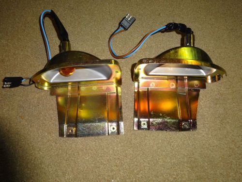 69 mustang boss mach 1 428cj reproduction front parking/signal lights