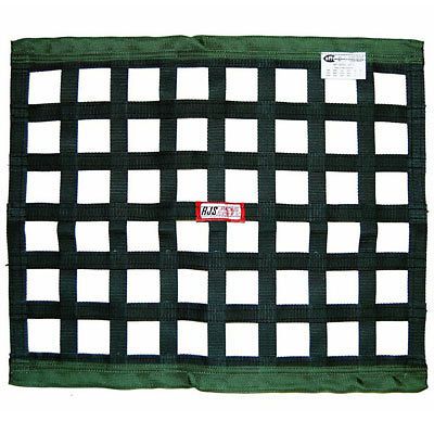 Rjs ribbon window net, 18x24, sfi 27.1, auto racing