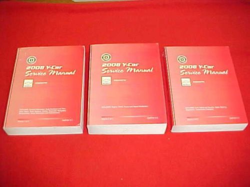 2008 corvette vette original service shop manual repair book set 08 factory oem