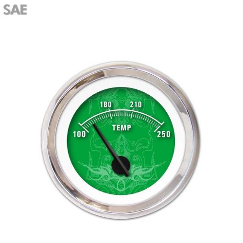 Aurora instruments gar290zexlabcc water temp gauge sae tribal green